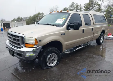 2001 Ford F-250 Lariat/Xl/Xlt из США, поврежденный, VIN 1FTNW21L91EC35347